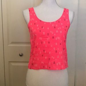 Anchor crop top